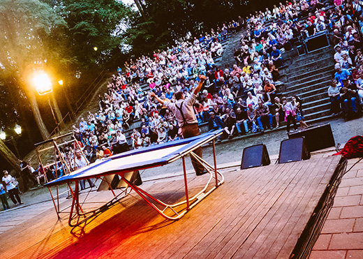 Jean-Ferry beim Brunnenfest Artern